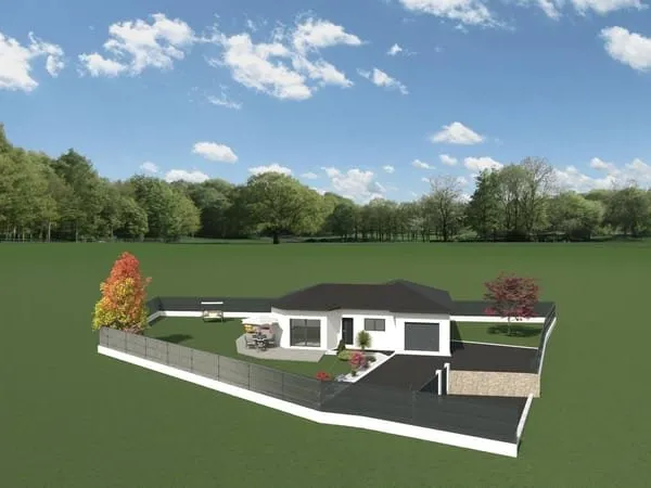 Terrain 840 m²