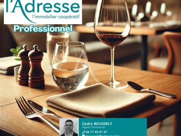 Fonds de commerce, restaurant 200 m² SAINT MARTIAL DE VITATERNE