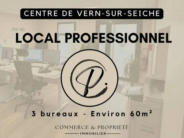 Bureaux 60 m²