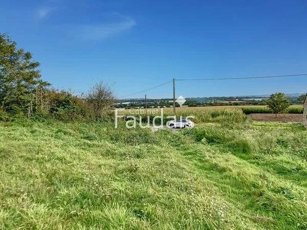 Terrain constructible avec très belle vue