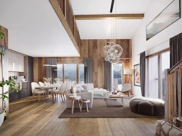 Nouvelle résidence au pied du Mont-Blanc