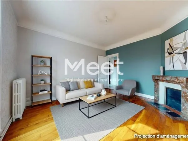 Appartement 3 pièces 49 m²