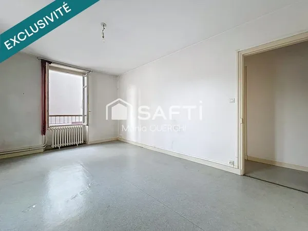 Appartement T3 lumineux - 74 m² , 2 chambres