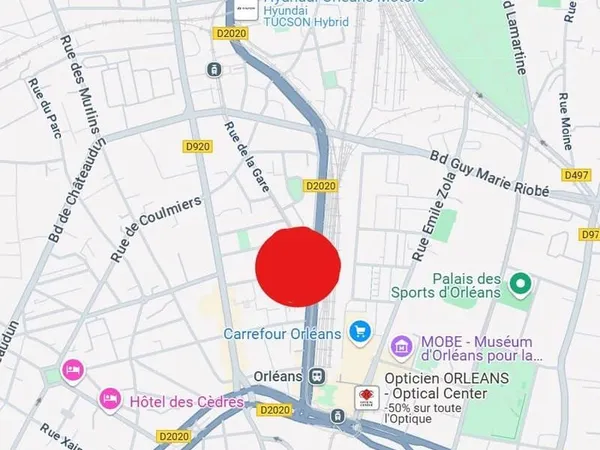 Stationnement Location Orléans   55€