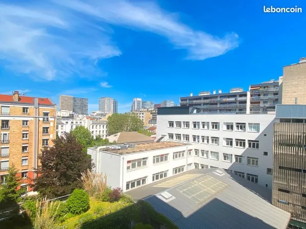 3 pièces - 68 m2 - vue dégagée, très calme - Paris 15e