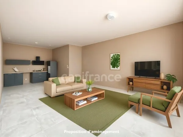 Pyrénées Orientales (66) - Appartement 3 pièces - 1er étage - 2 chambres - Refait à neuf - Climatisa