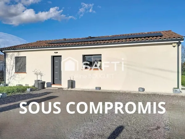 Maison individuelle de plain-pied 3 chambres