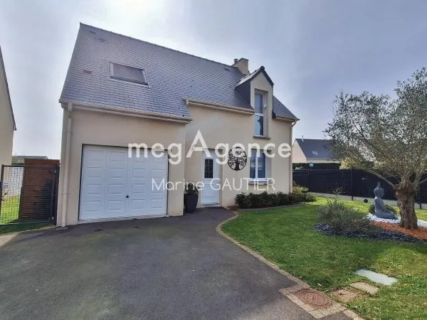 Maison récente 4 pièces - 2 chambres - 76 m2 - Saint-Méloir-des-Ondes