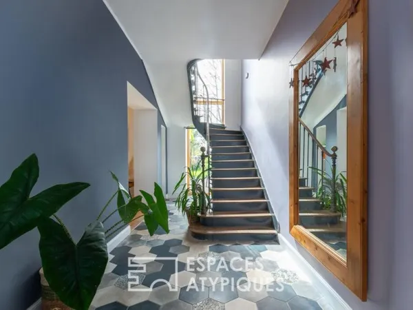 Maison de caractère rénovée avec jardin aux portes de Rennes