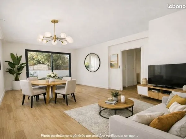 T3 Porte d'Espagne avec jardin et double garage