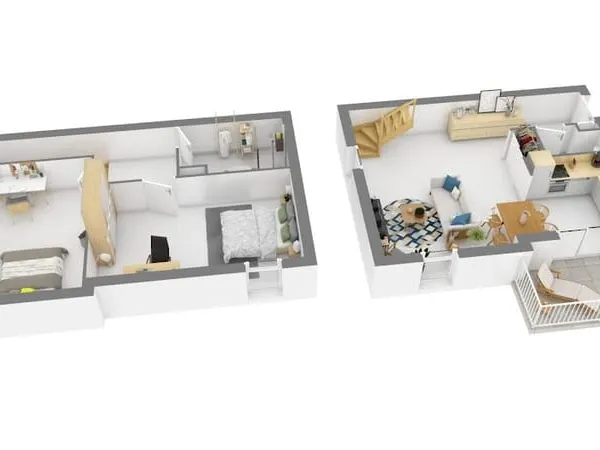 Appartement 3 pièces 77 m²