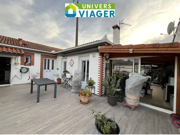 Maison T4 en viager occupé à L'Union