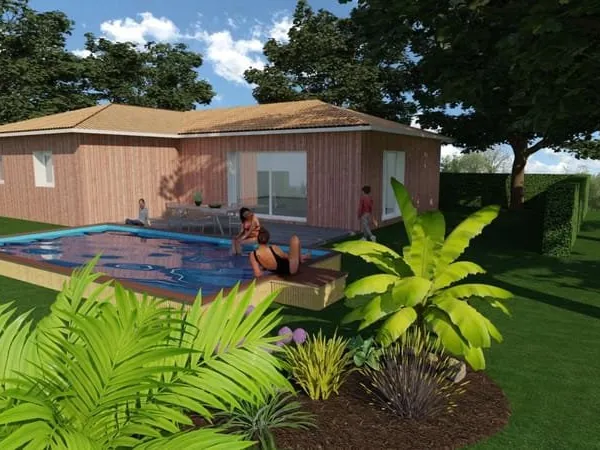 Terrain + maison Vente Le Barp  386m² 138000€