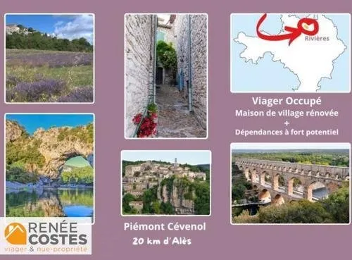 Viager occupé - H79 ans - BARJAC (30430)