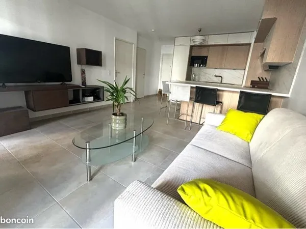 Superbe T2 neuf 45m carrés - jamais habité - Nice ouest