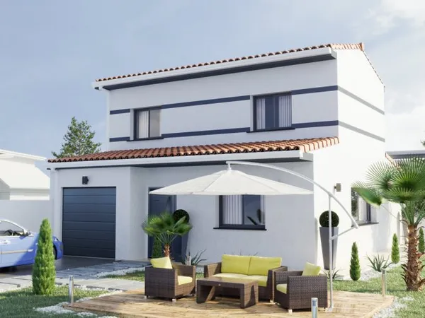 Terrain + maison 95 m²