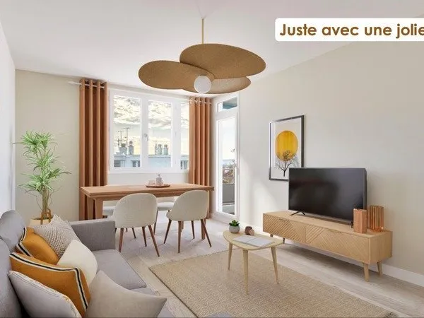 Appartement à vendre 4 pièces LYON 5EME ARRONDISSEMENT (69) Point du Jour parc calme