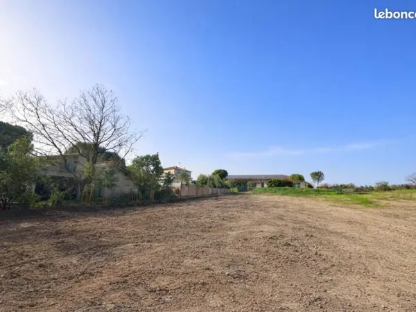 Terrain 402 m² Entre Vignes