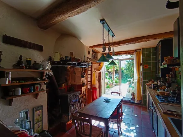 Vends appartement 200m² avec jardin au centre historique de Céret