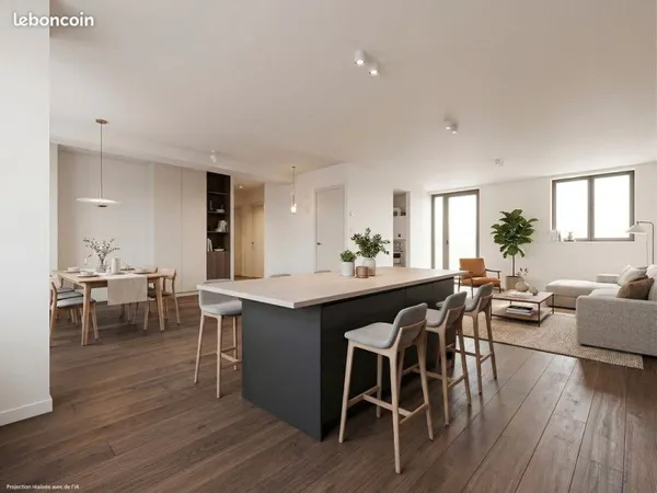 Appartement T4 évolutif neuf avec terrasse au coeur de Pléneuf-Val-André, à deux pas de la grande pl