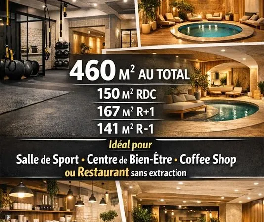 Boutique 460 m² PARIS