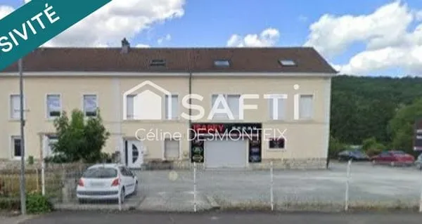 Local commercial 189m² avec très bonne visibilité
