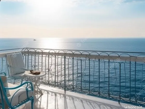 Appartement balcon face mer re cherché