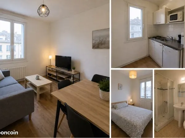 Appartement T2 44m2 meublé