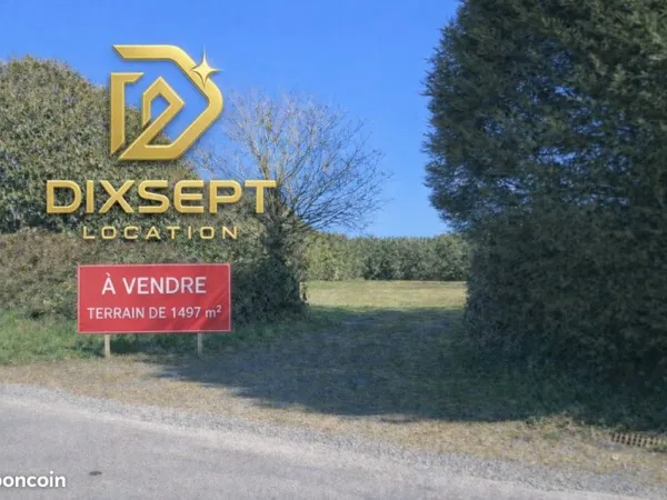 Terrain constructible proche des commerces