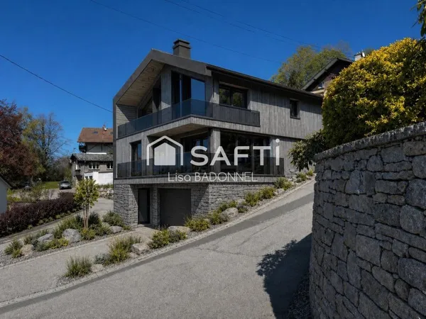 Chalet neuf haut standing avec vue lac panoramique