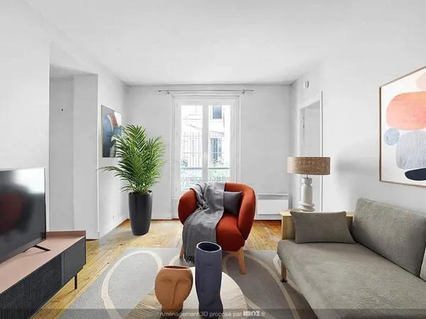 Appartement 2 pièces 40 m²