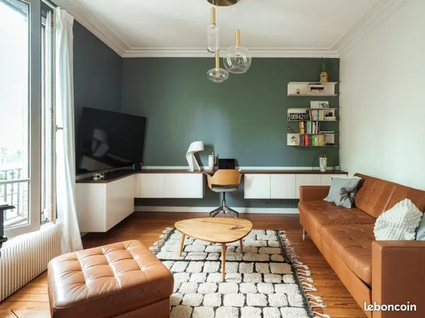 Appartement T2/T3 type Haussmannien 55 m² au centre d'Asnières-sur-Seine