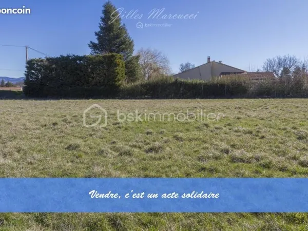 Terrain 800 m² Saint Christol