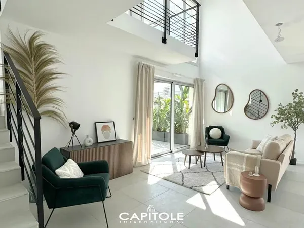 Antibes - Superbe appartement 4P en duplex de 110 m², à pied du