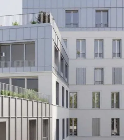 Paris 17° T1Bis immeuble récent Déficit Foncier