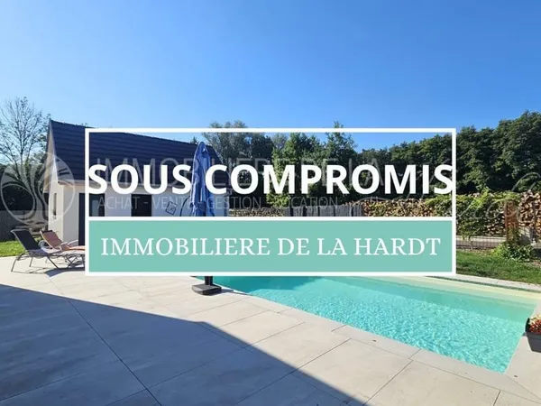 Maison contemporaine de 177m² avec piscine à Steinbrunn-le-Hau