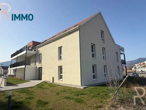 À louer à TURCKHEIM - Appartement T3 neuf avec terrasse,