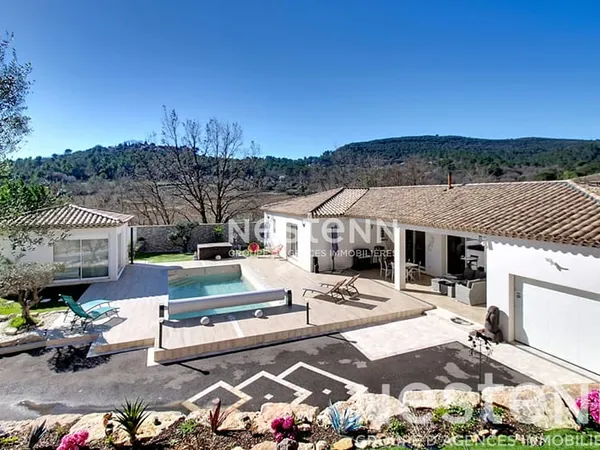 Maison Le Cannet Des Maures 6 pièces - 168 m2 - Terrain 2835 m2- Garage- Pisicine- Pool house