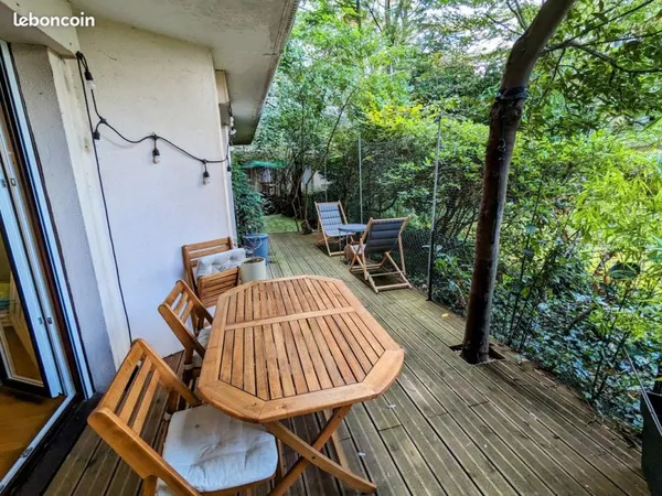 Grand appartement 105 m² avec terrasse arborée de 30 m² - Résidence Babylone au Pré Saint-Gervais (l