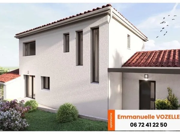 Terrain à vendre de 531 m² à Pont-du-Château avec projet de construction