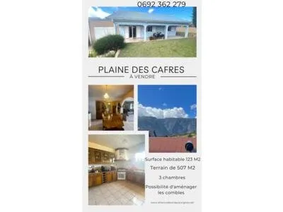 Maison familiale à la Plaine des Cafres