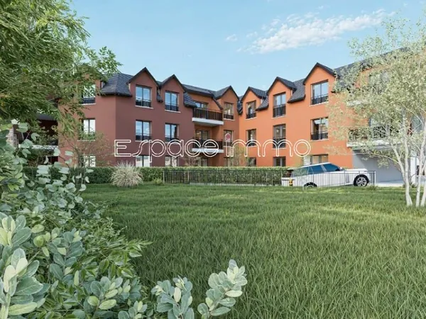 APPARTEMENTS T2 AVEC BALCON ET PARKING - RESIDENCE SECURISEE - ROUEN RIVE GAUCHE - 2 PIECES - DE 40.