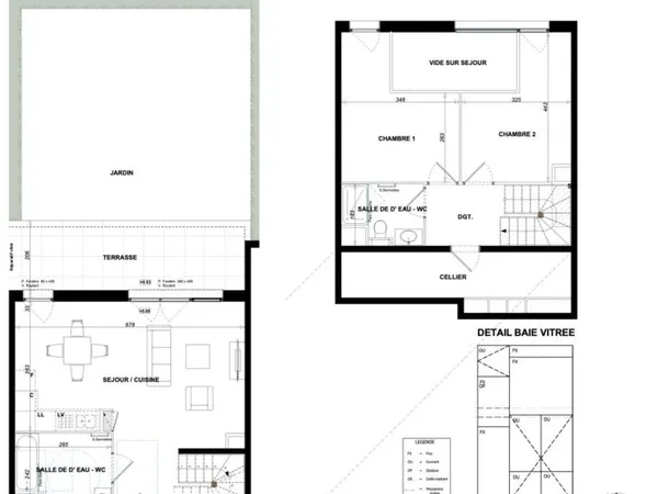 Appartement 3 pièces 78 m²