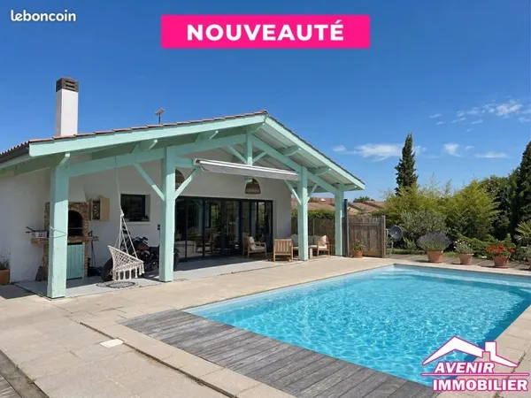 Maison à vendre - 4 chambres, Piscine - LE PORGE
