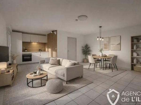 Studio 1 pièce 32 m²
