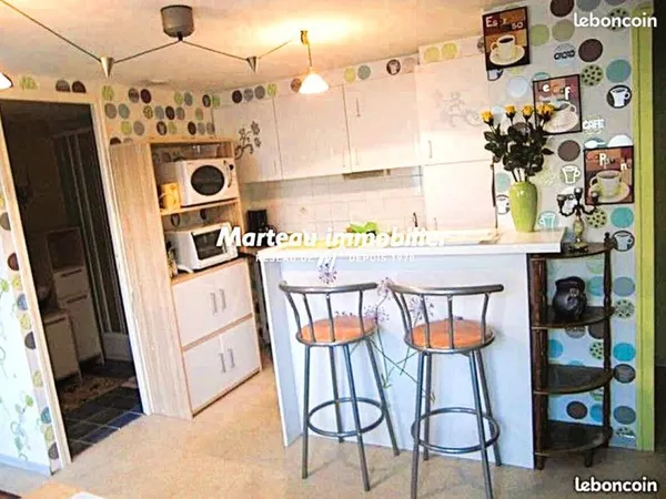 Studio 1 pièce 23 m²