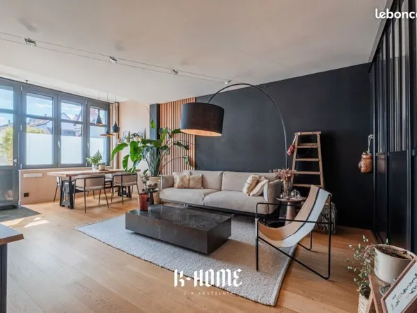 ANCIEN ATELIER AU DESIGN CONTEMPORAIN - 2 PIÈCES - 58 m² - ESPACE EXTERIEUR - SCHILTIGHEIM, Rue de l