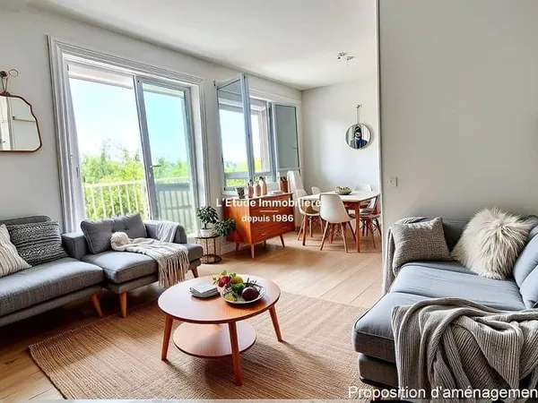 Appartement 2 pièces 48 m²