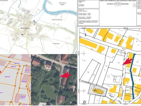 Terrain d'une surface de 1070 M²
