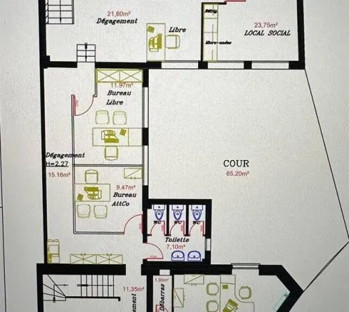 Boutique 510 m²
